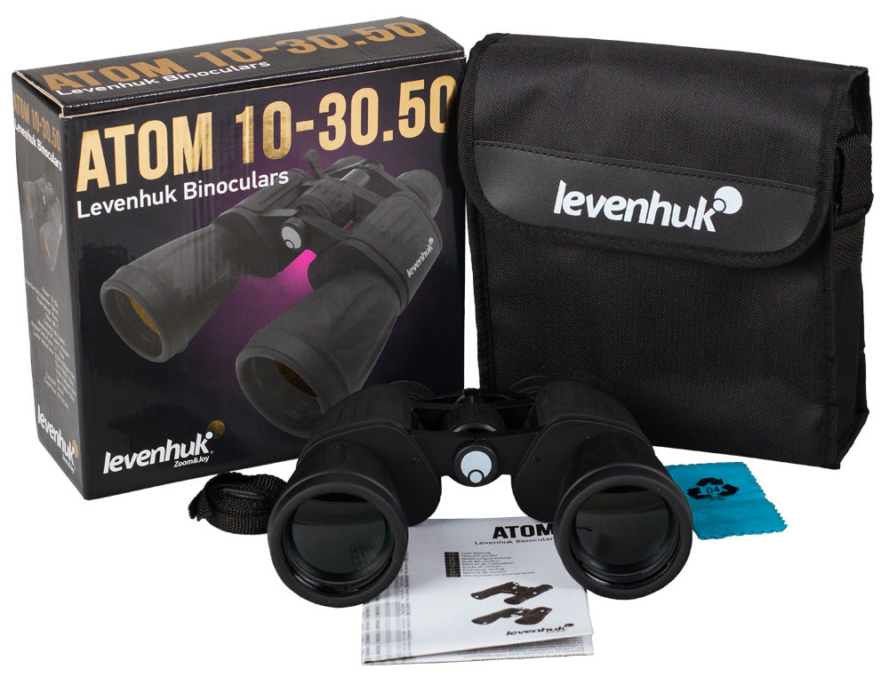 Binocolo Levenhuk Atom 10–30x50