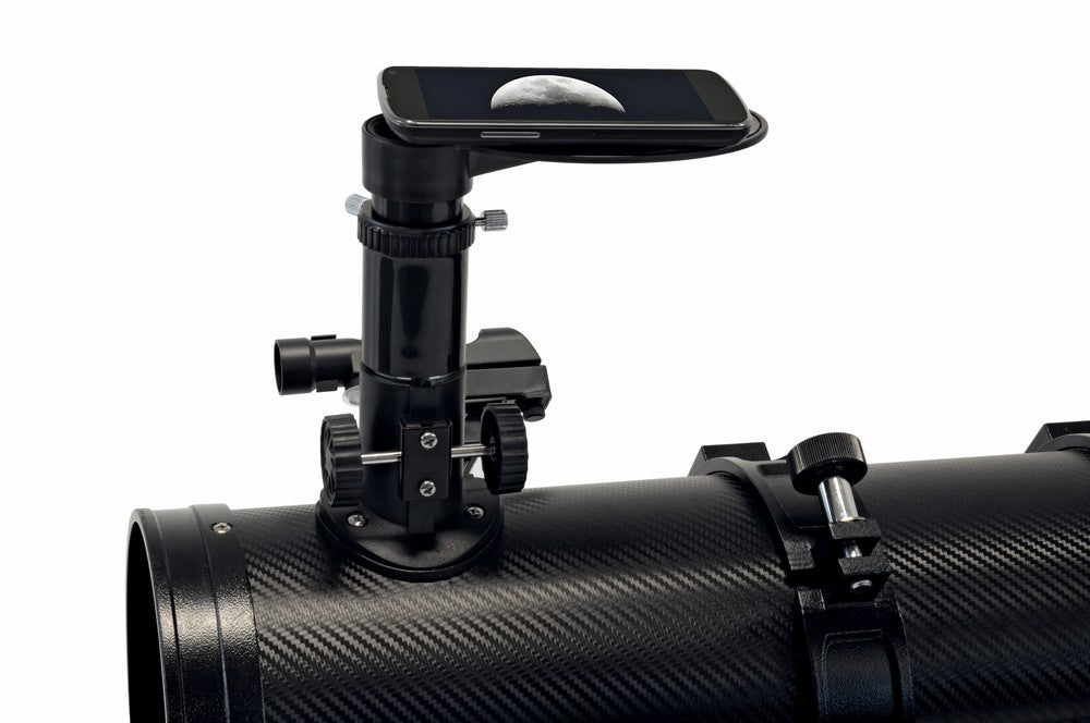 Telescopio Bresser Spica 130/650 EQ3 con Adattatore per Fotocamera Smartphone