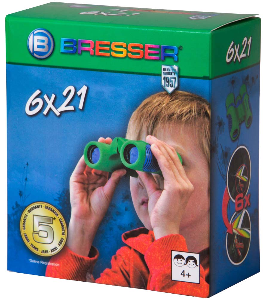 Binocolo per bambini Bresser Junior 6x21