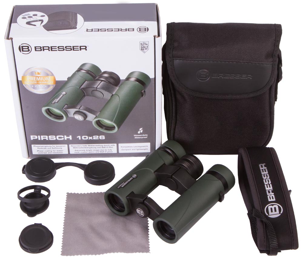 Binocolo Bresser Pirsch 10x26