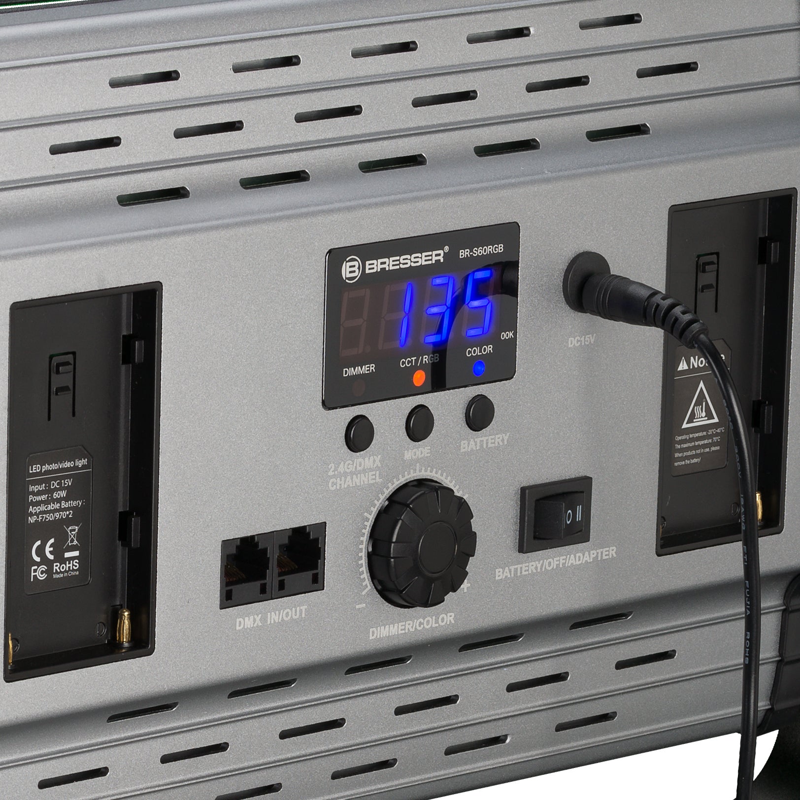 Pannello a LED Bresser RGB-60W