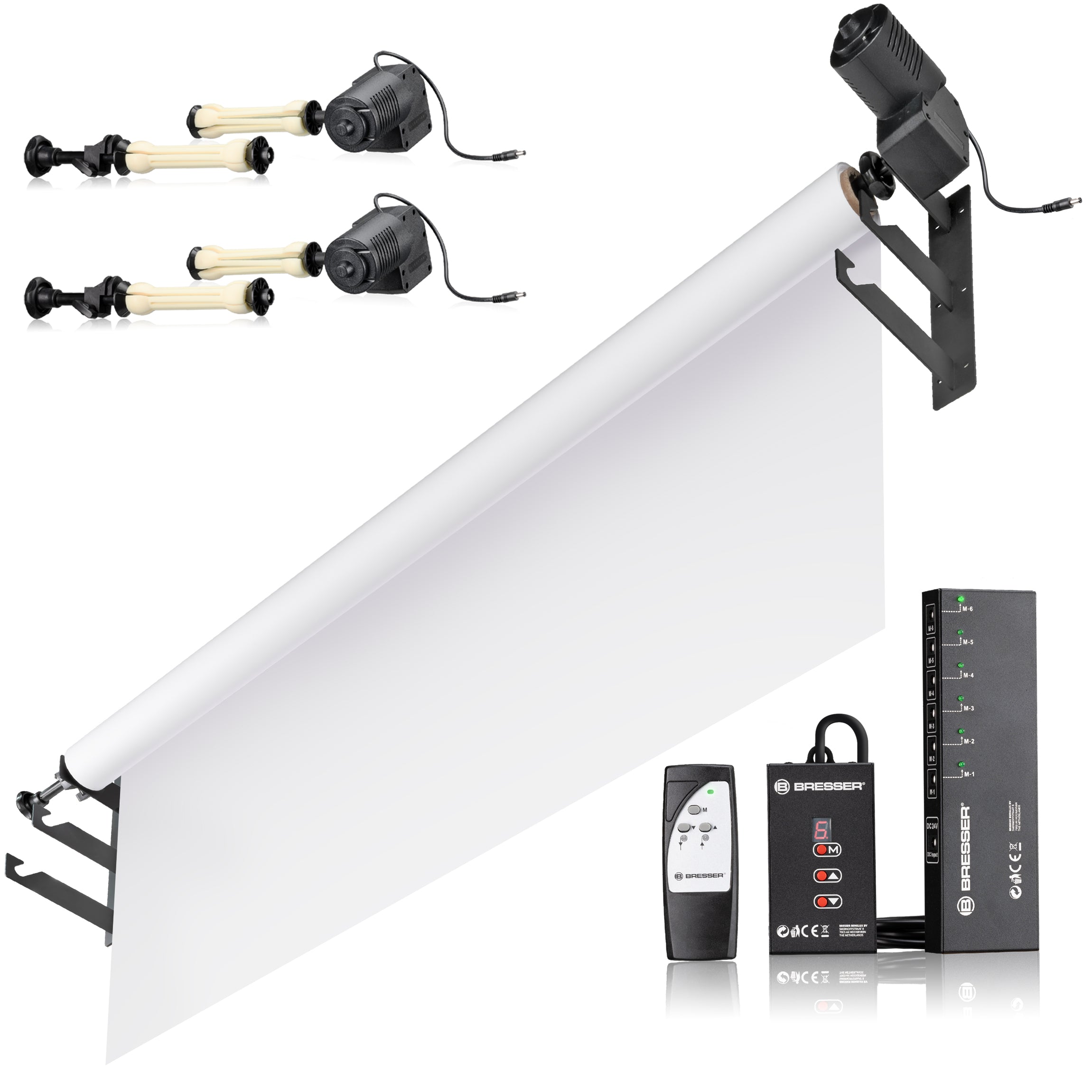 Bresser EBS-3 Sistema de fondo elettrico per 3 rulli