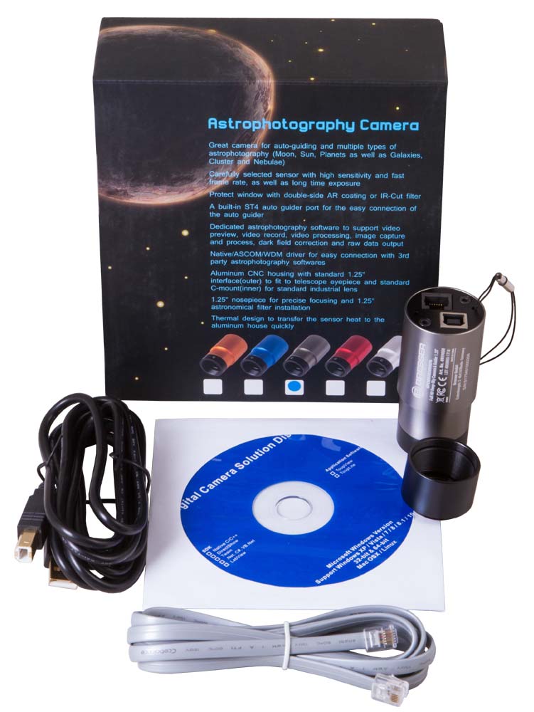 Camera Deep Sky e Camera di Guida Bresser Full HD 1,25”