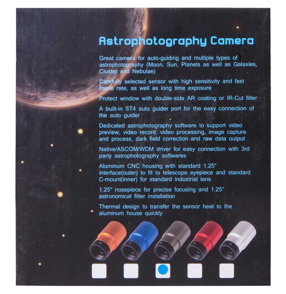 Camera Deep Sky e Camera di Guida Bresser Full HD 1,25”