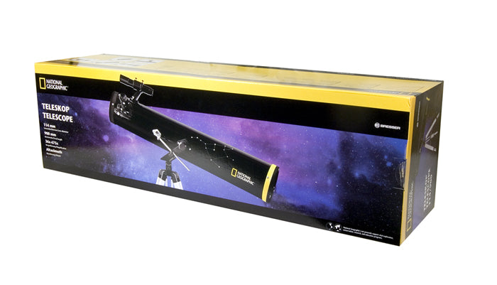 Telescopio Riflettore AZ Bresser National Geographic 114/900