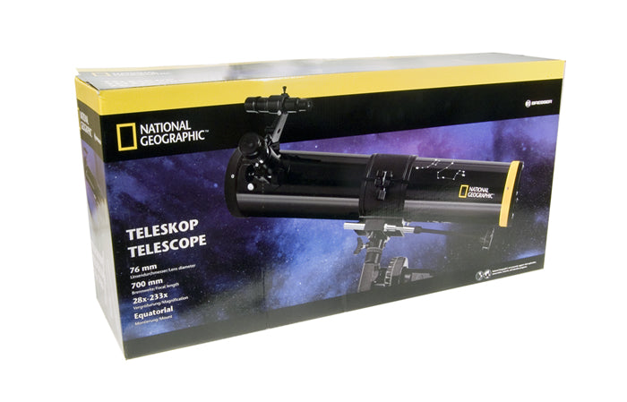 Telescopio Riflettore Bresser National Geographic 76/700 EQ