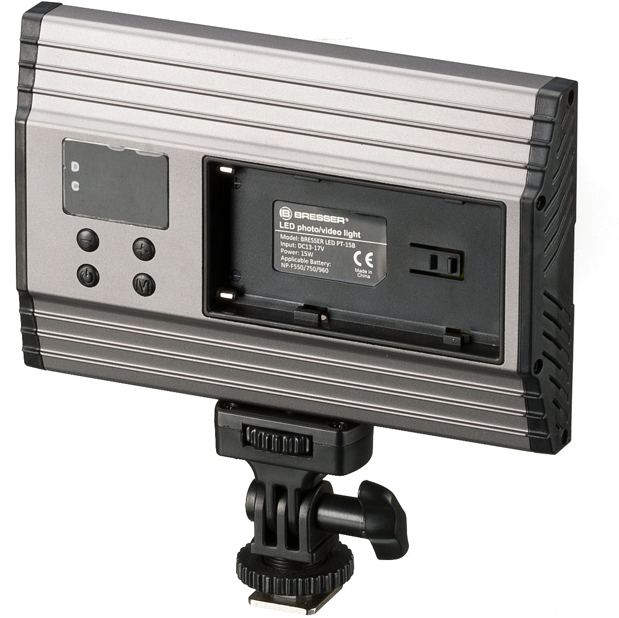 Pannello luminoso Bresser PT Pro 15B Bi-Color a LED con custodia