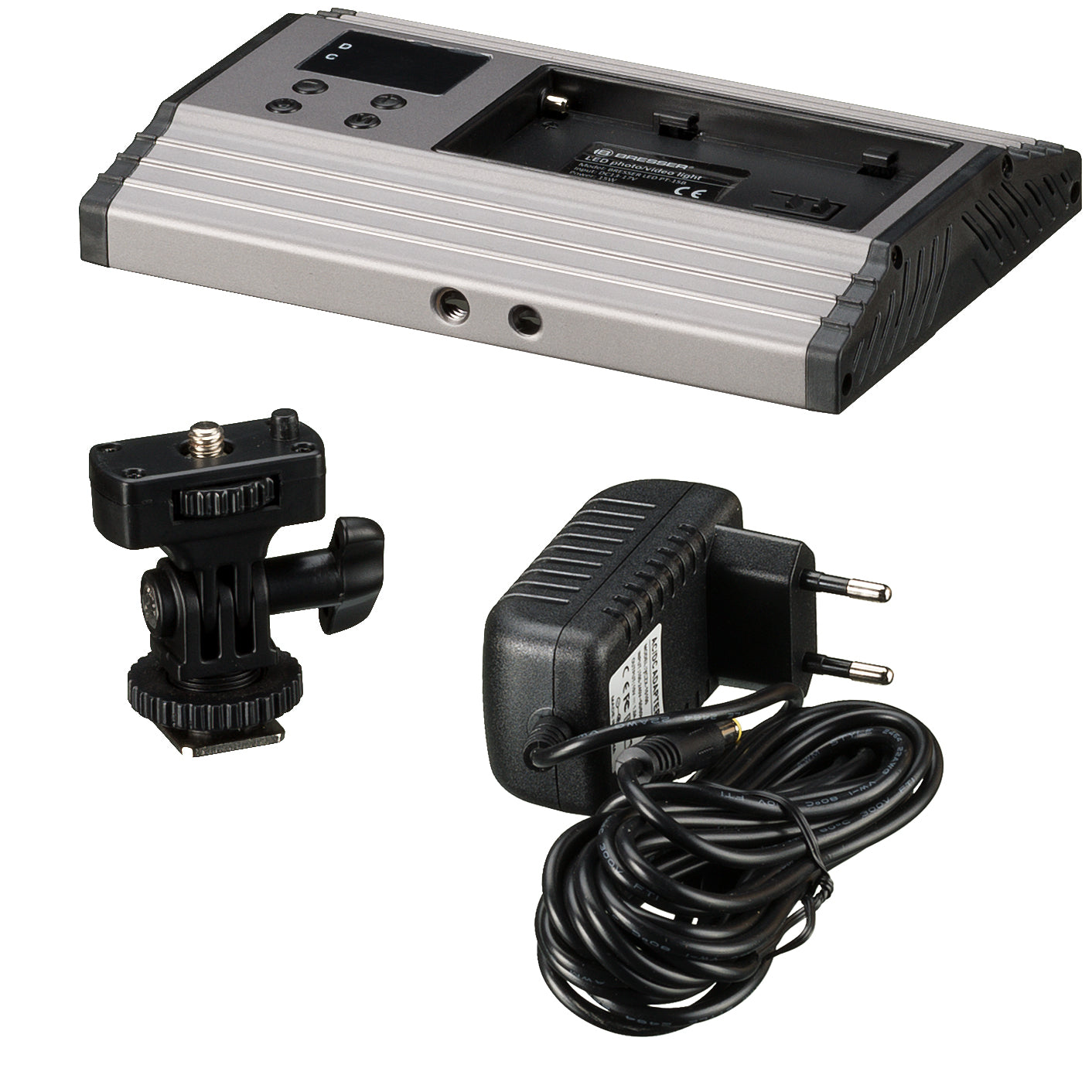 Pannello luminoso Bresser PT Pro 15B Bi-Color a LED con custodia