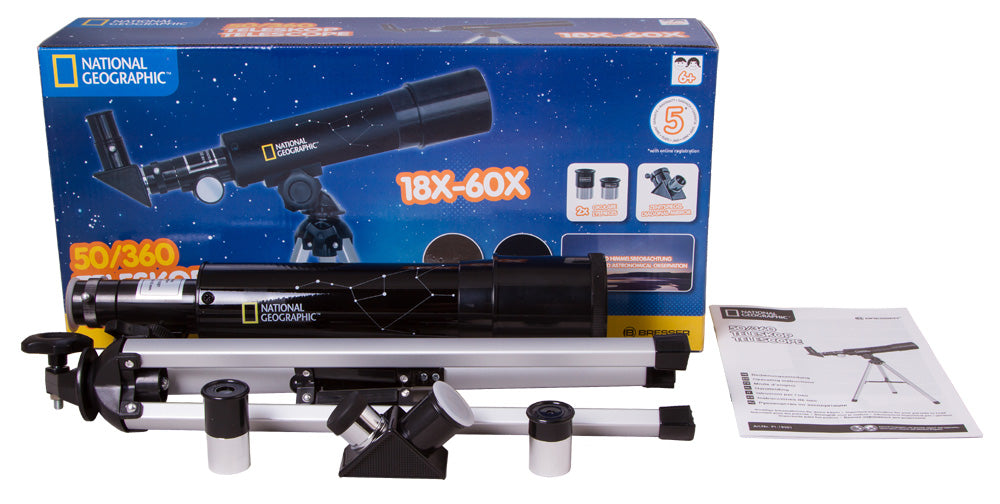 Telescopio Bresser National Geographic 50/360 AZ