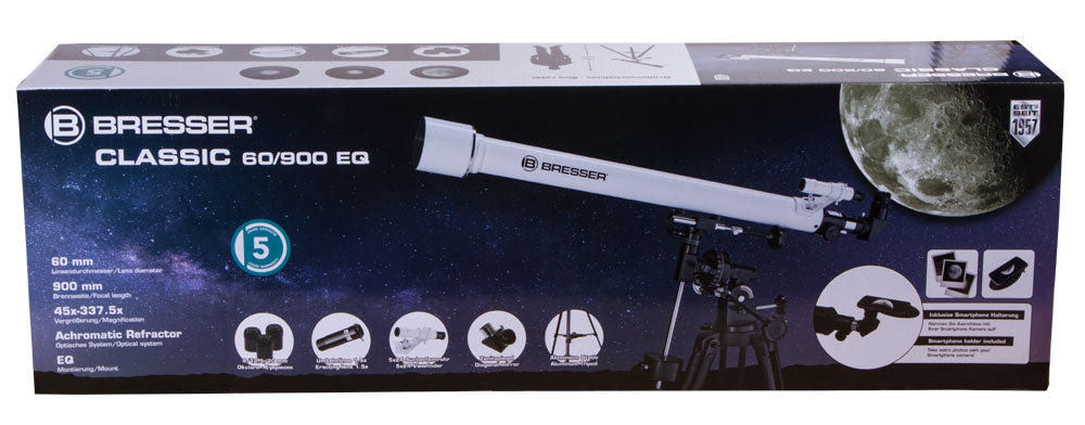 Telescopio Bresser Classic 60/900 EQ