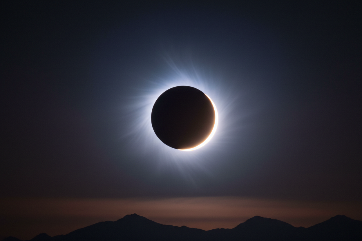 Eclissi solare quasi completa