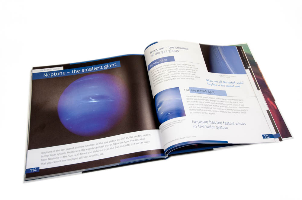 Spazio. Vuoto non-vuoto. Libro educativo. Copertina rigida