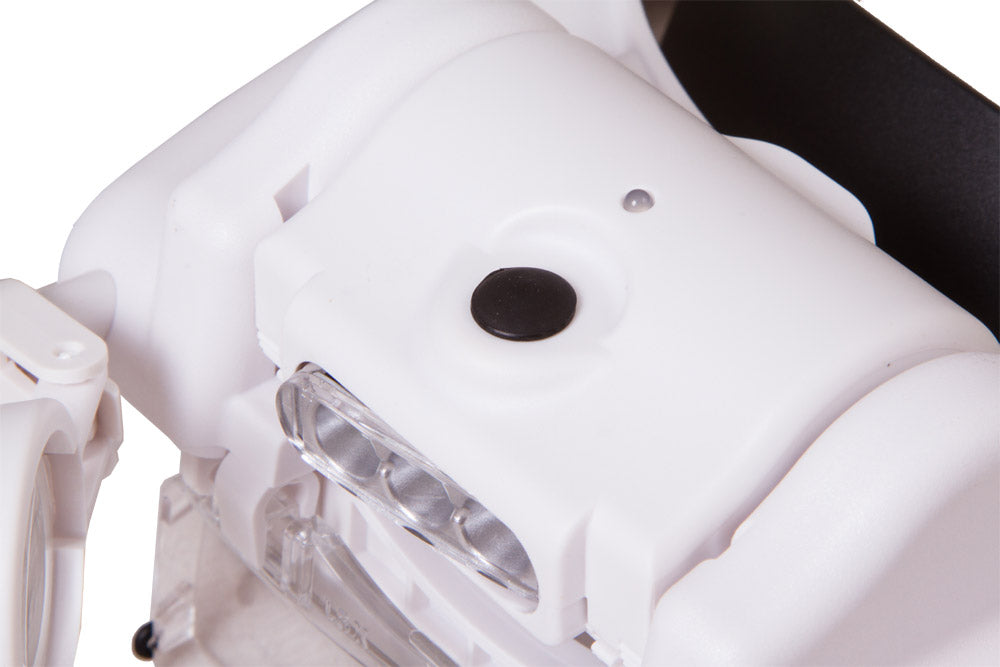 Lente d’ingrandimento frontale ricaricabile Levenhuk Zeno Vizor HR2