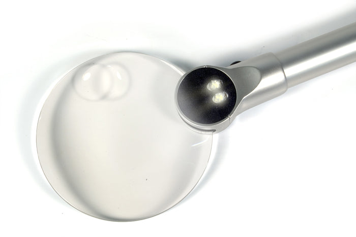 Lente d’ingrandimento Levenhuk Zeno 400 LED, 2/4x, 88/21 mm, metallo