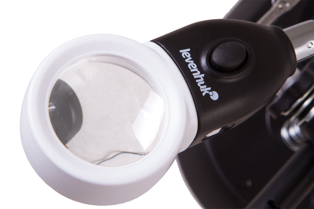 Lente d’ingrandimento nera Levenhuk Zeno Multi ML17