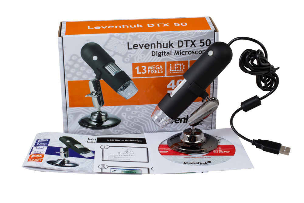 Microscopio digitale Levenhuk DTX 50