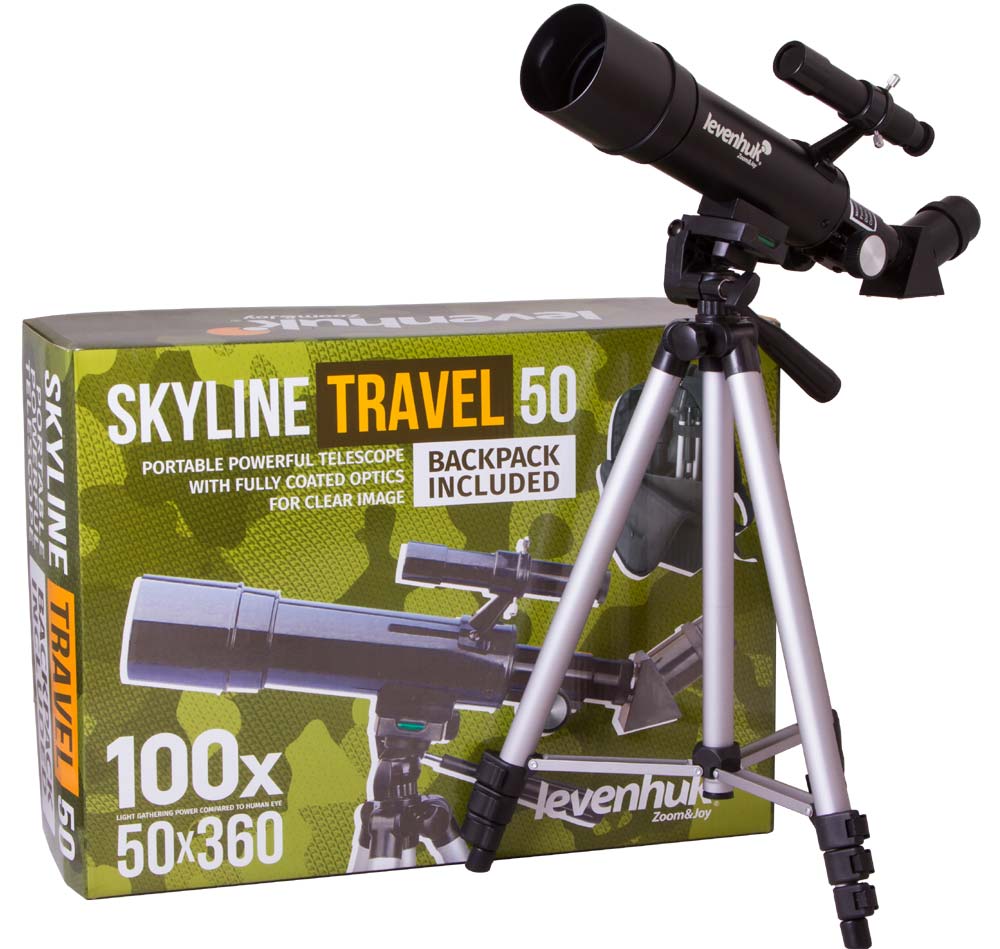 Telescopio Levenhuk Skyline Travel 50
