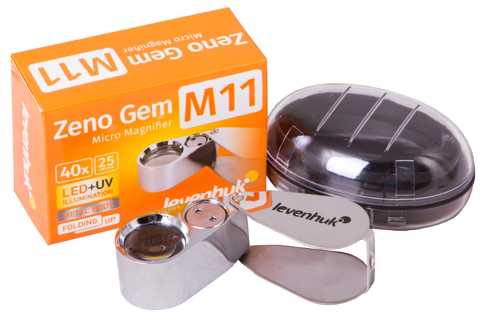 Lente d’ingrandimento Levenhuk Zeno Gem M11