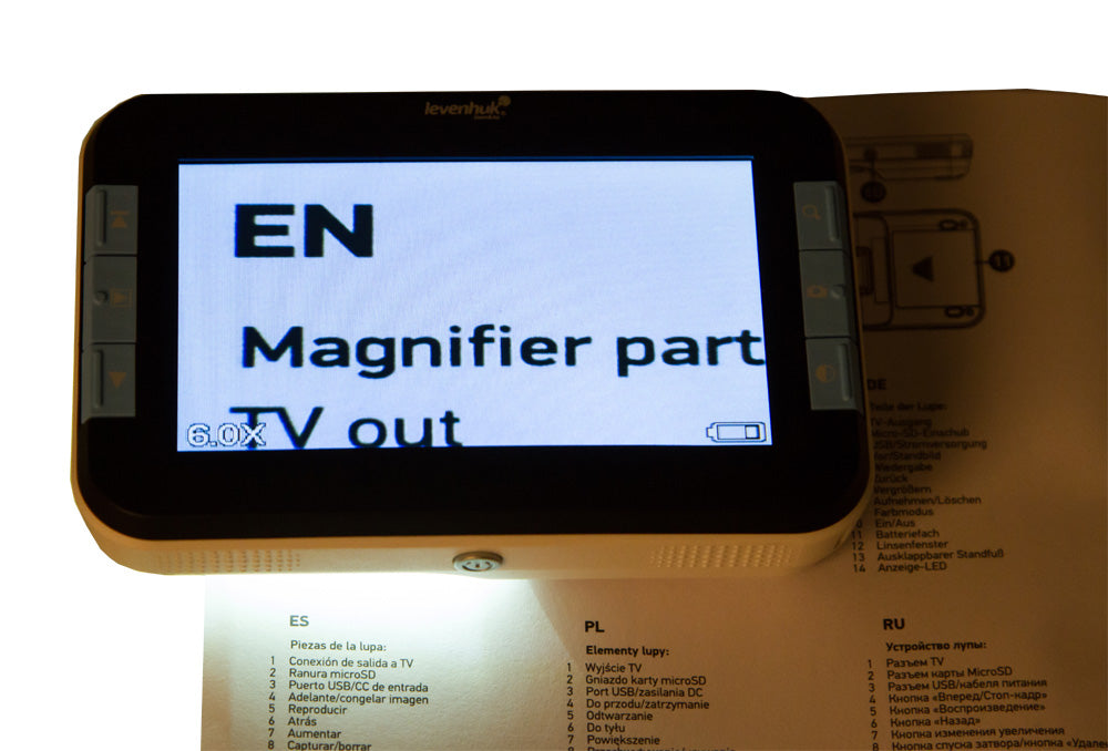 Lente d’ingrandimento digitale Levenhuk DTX 43 LCD