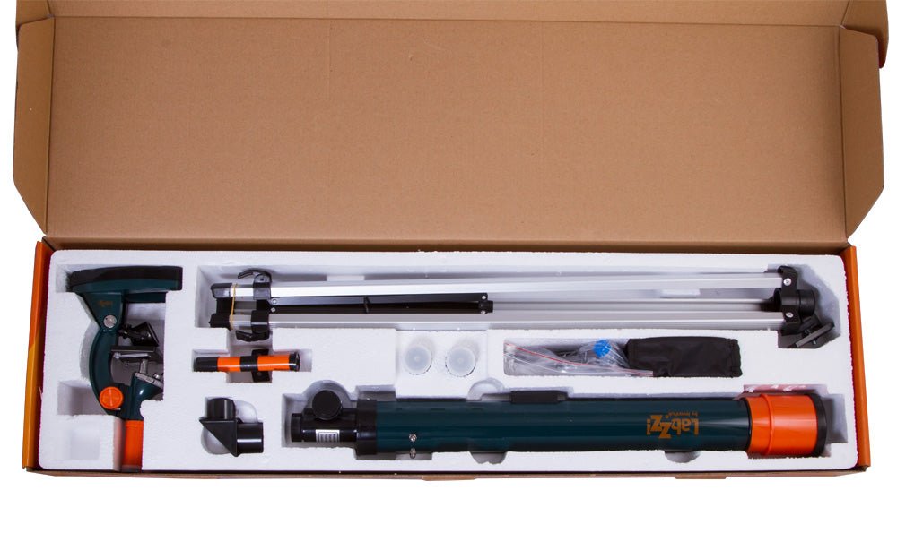 Kit telescopio, microscopio e binocolo Levenhuk LabZZ MTB3