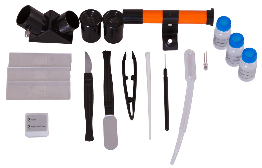 Kit telescopio, microscopio e binocolo Levenhuk LabZZ MTB3