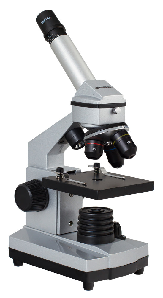 Microscopio Bresser Junior 40–1024x, con custodia rigida