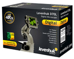 Microscopio biologico digitale Levenhuk D70L