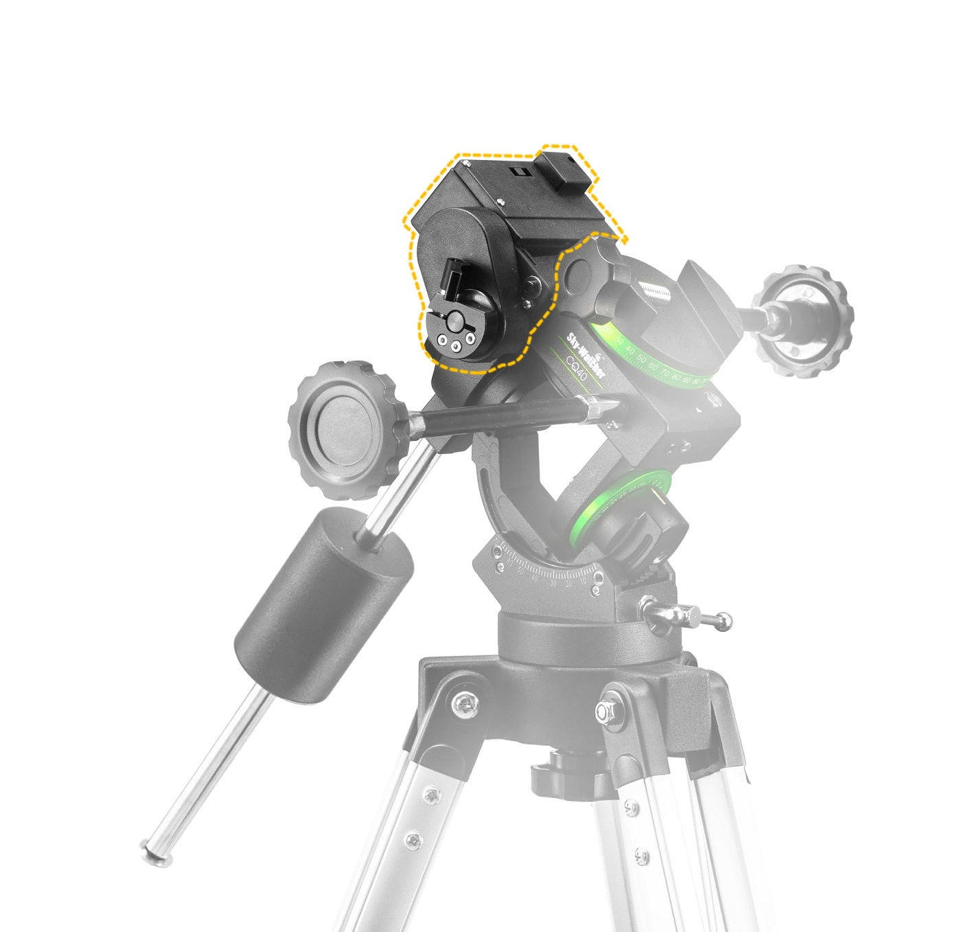 Telescopio Rifrattore 80/400 CQ40 + Kit Motore