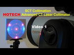 Collimatore Laser Hotech Advanced CT per focheggiatori da 1.25" con regolazione micometrica