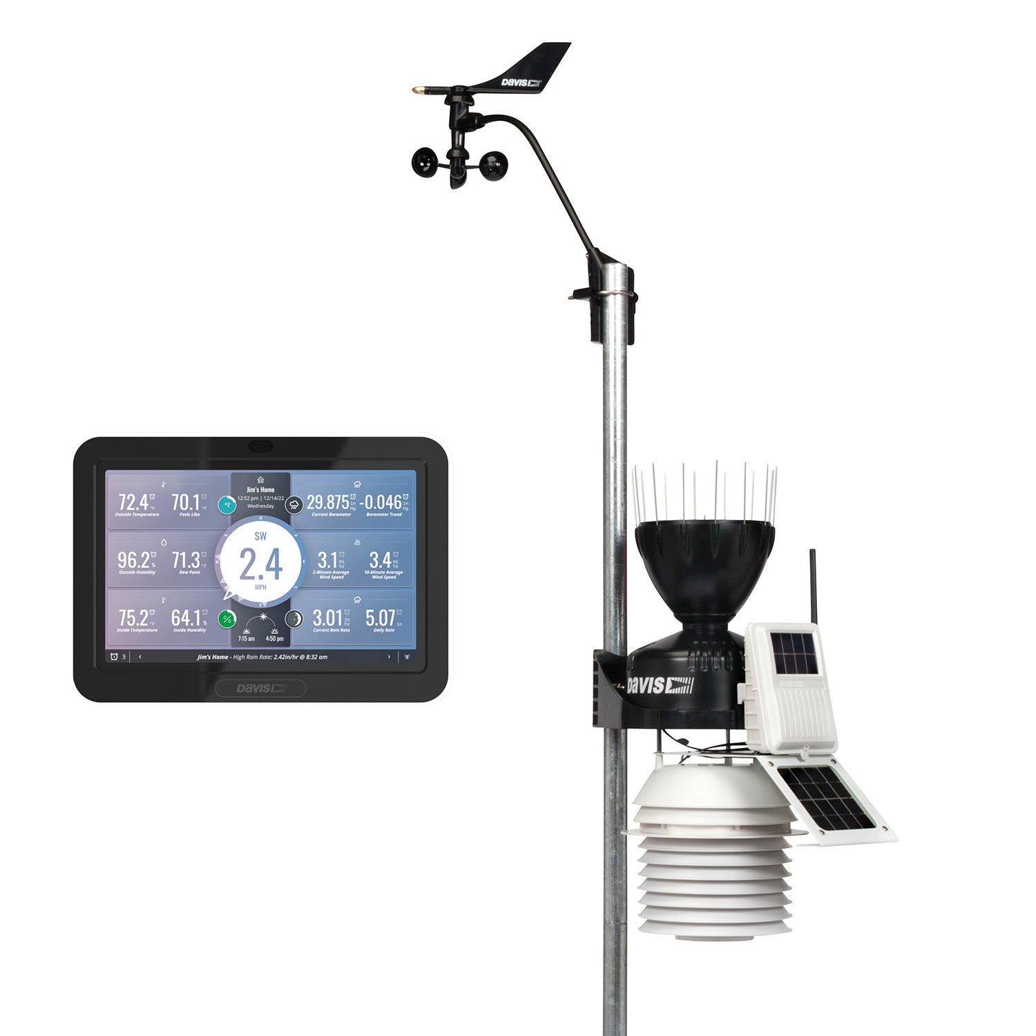 Stazione meteorologica Davis Vantage Pro2 Wireless ventilata