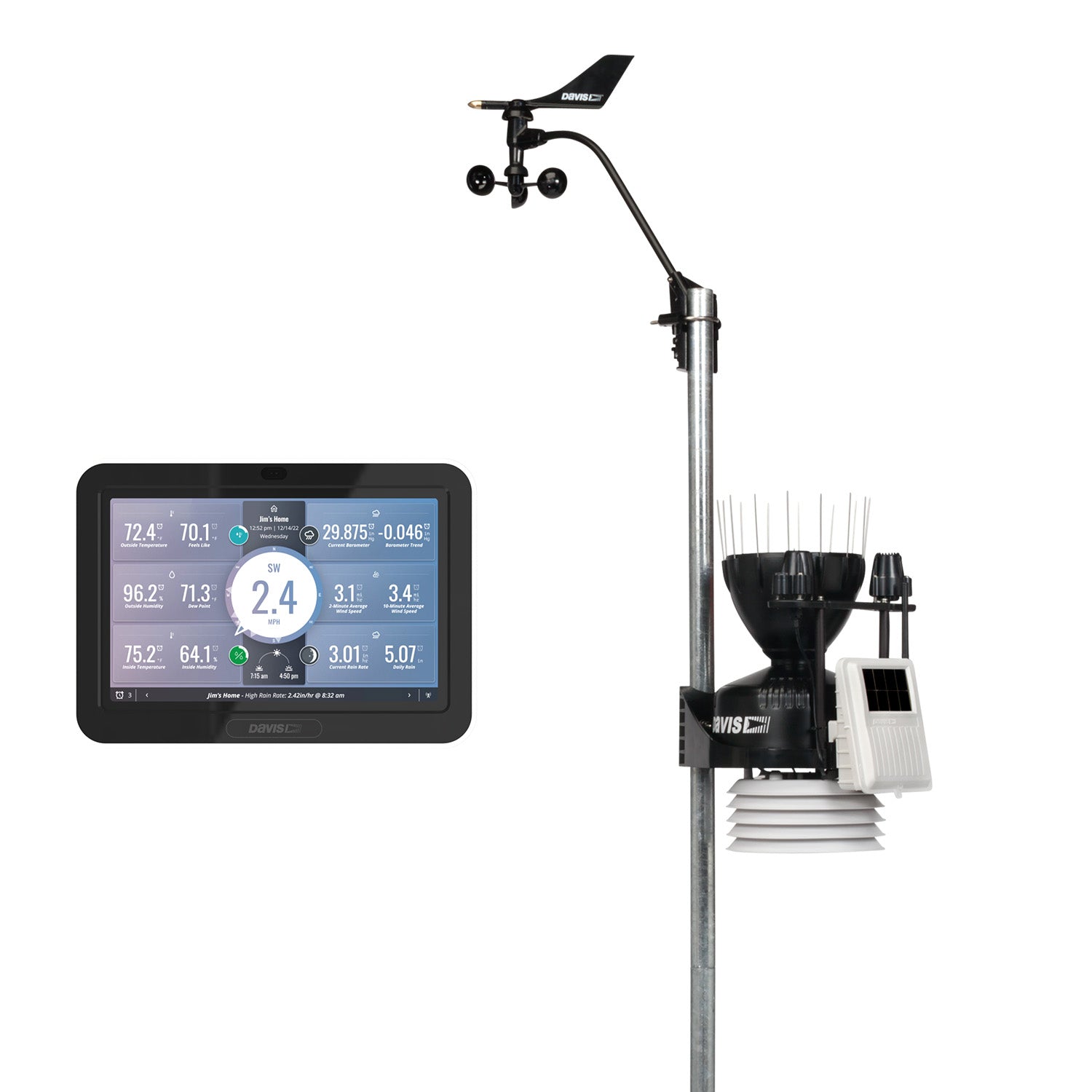 Stazione meteorologica Davis Vantage Pro2 Plus wireless