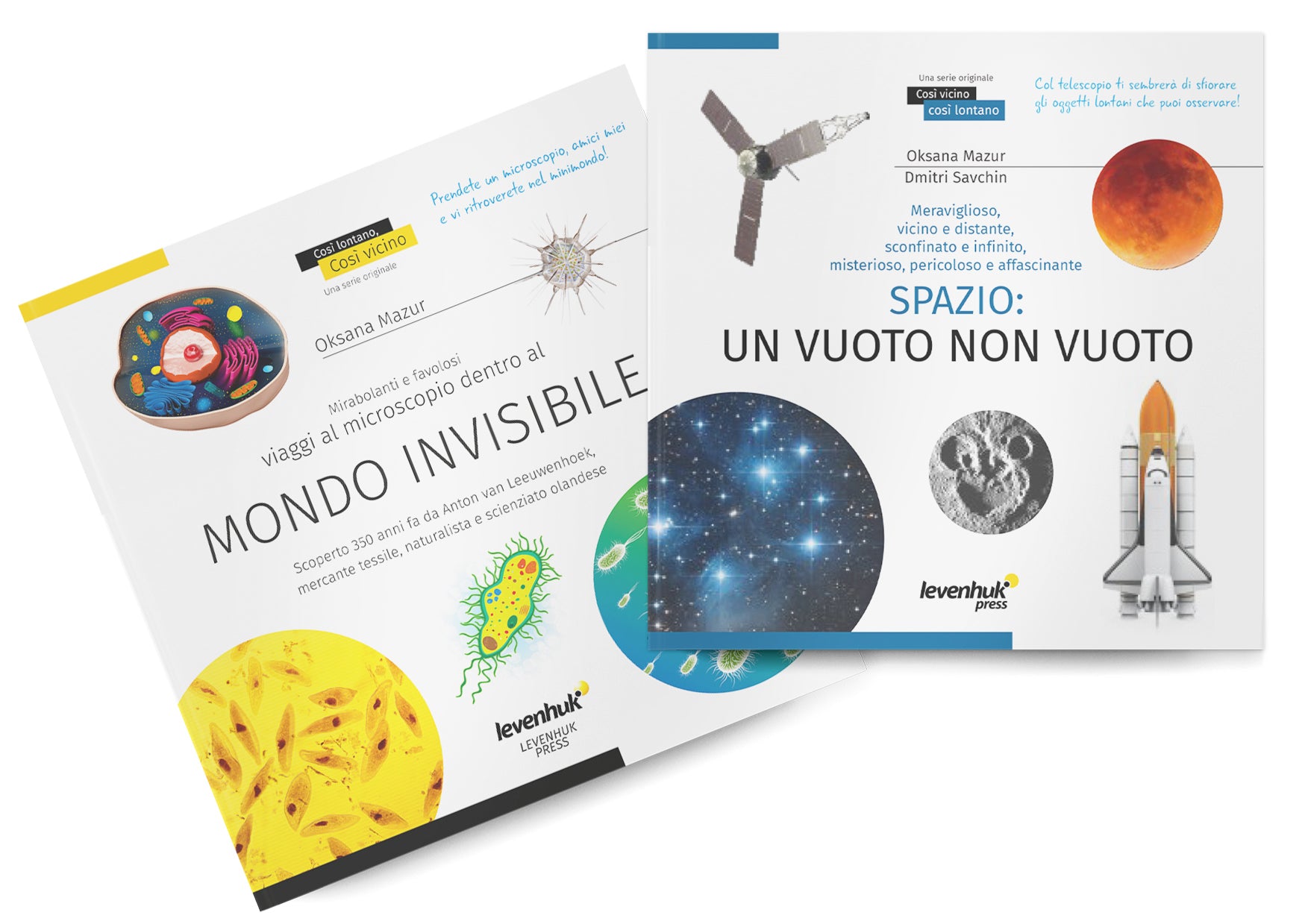 Spazio. Microcosmo. Libro educativo in 2 volumi, copertina rigida