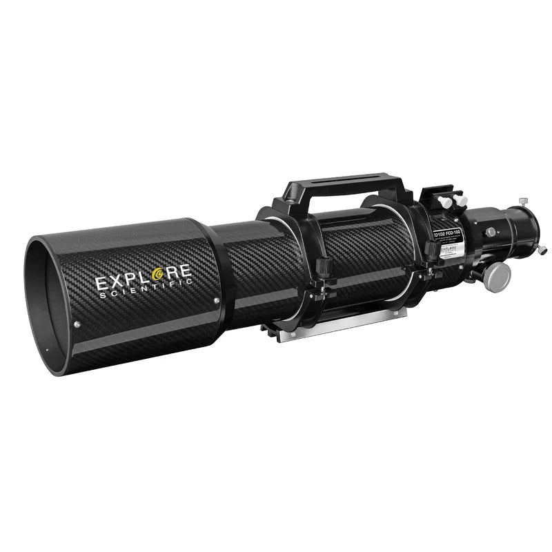EXPLORE SCIENTIFIC REFRACTOR TELESCOPE APO 102/714 ED FCD-100 CF HEXAFOC OTA