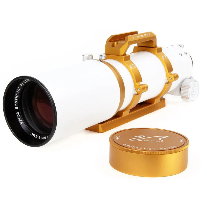 WILLIAM OPTICS APOCHROMATIC REFRACTING TELESCOPE AP 81/559 ZENITHSTAR 81 GOLD OTA